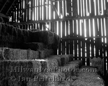 Photograph of Barn Interior from www.MilwaukeePhotos.com (C) Ian Pritchard